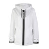 【一】BURBERRY 巴宝莉 女士徽标带饰 ECONYL 连帽外套 白色 8027532 A1462 商品缩略图0