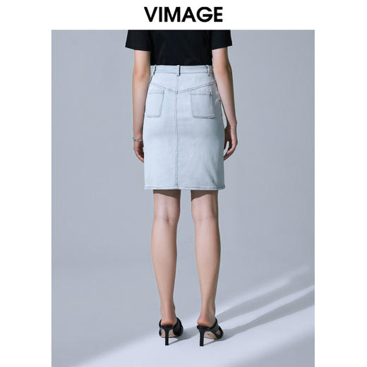VIMAGE纬漫纪V1506107半裙 商品图7