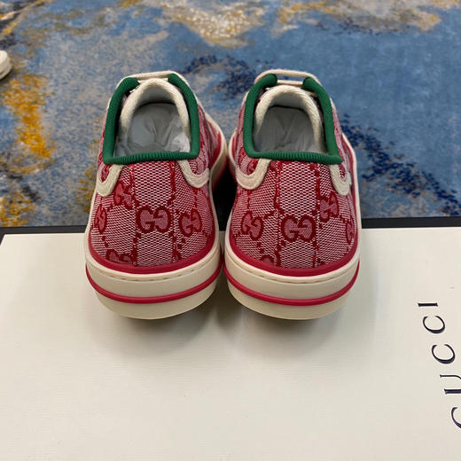 Gucci1977帆布鞋-深粉色 商品图5