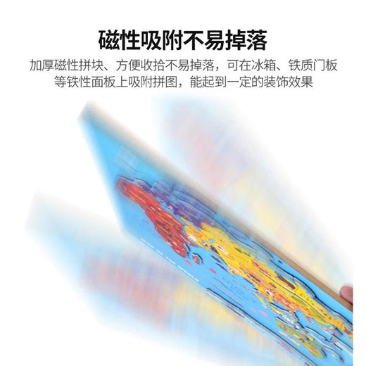 木质磁力地图拼图·中国+世界地图套装 （分仓发货） 商品图5