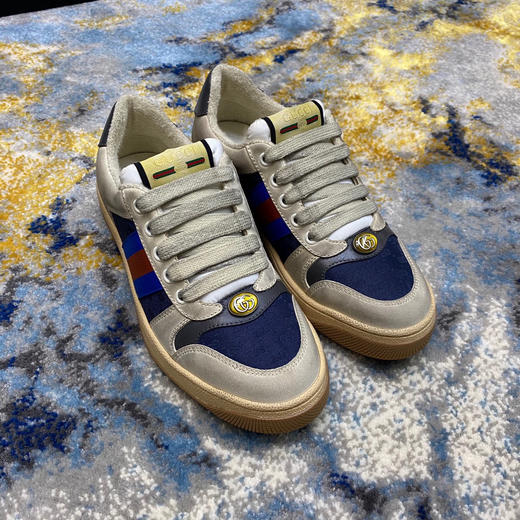 Gucci小脏鞋-深蓝色 商品图6