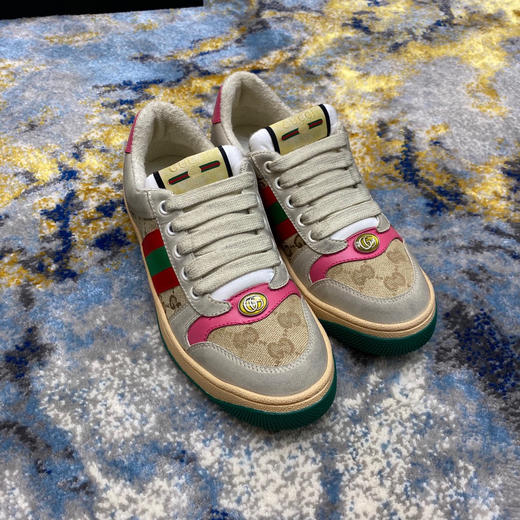 Gucci小脏鞋-杏粉色 商品图6