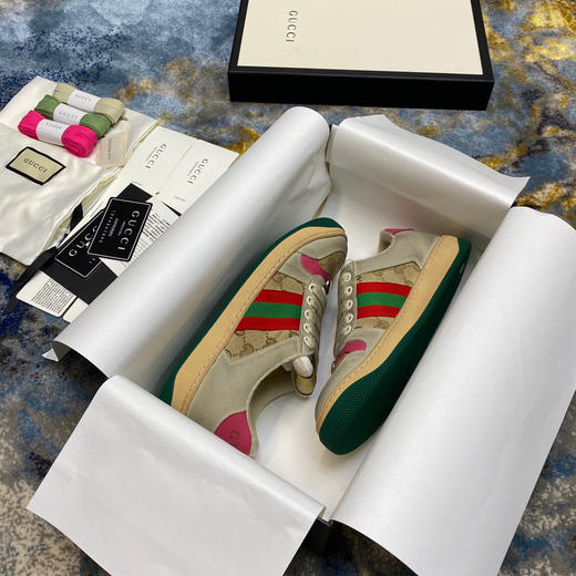 Gucci小脏鞋-杏粉色 商品图3