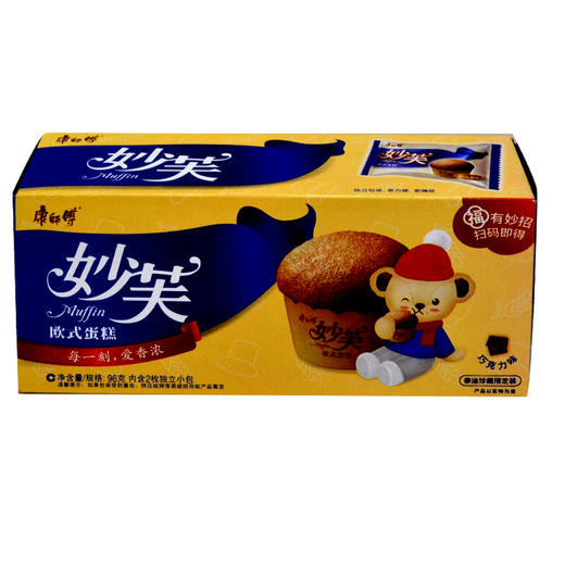 康师傅妙芙巧克力欧式蛋糕96g 商品图0
