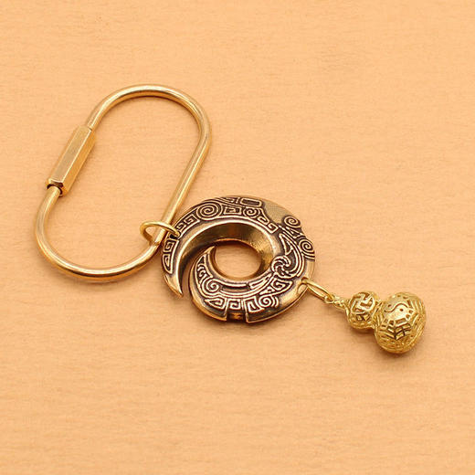 “时来运转”钥匙扣 商品图0