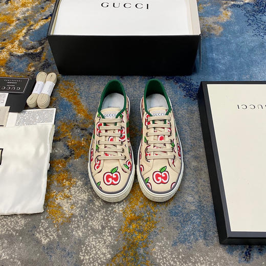 Gucci1977帆布鞋-苹果 商品图7