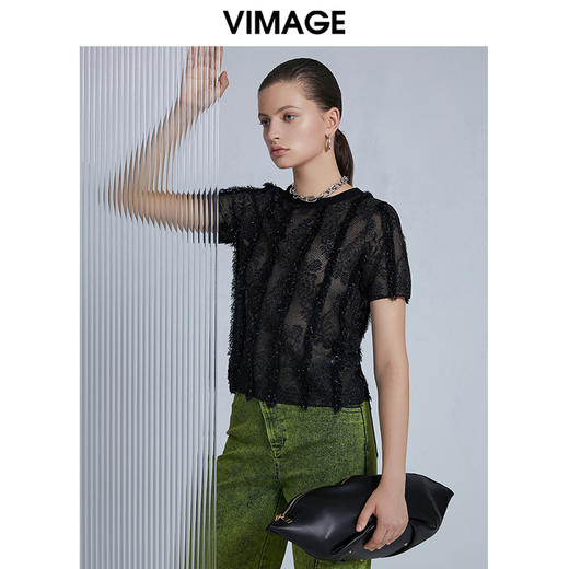 VIMAGE纬漫纪V1501105T恤 商品图3