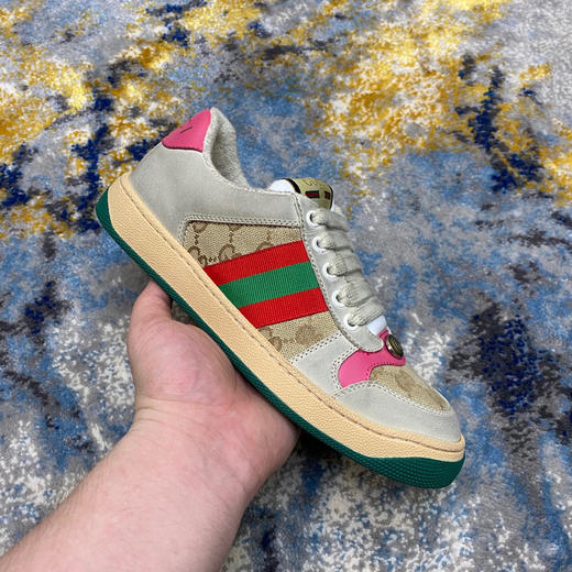 Gucci小脏鞋-杏粉色 商品图0