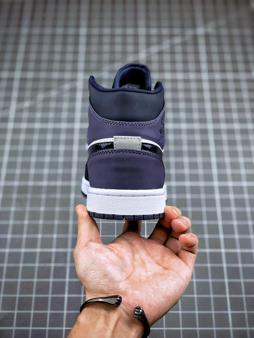 【乔1】Mid桑德紫/黑紫脚趾 商品图7