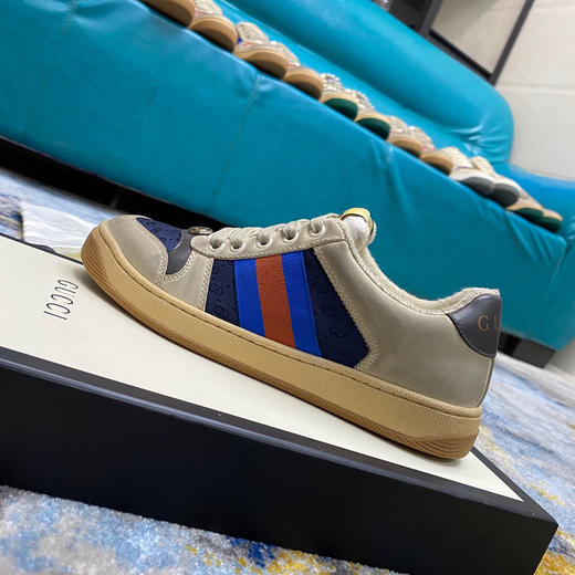 Gucci小脏鞋-深蓝色 商品图1