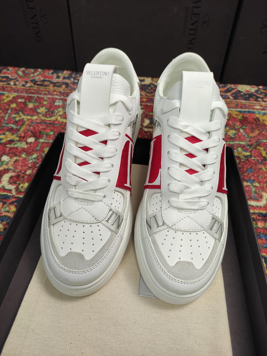 华伦天奴小白鞋-红带 商品图2