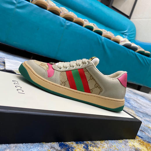Gucci小脏鞋-杏粉色 商品图1