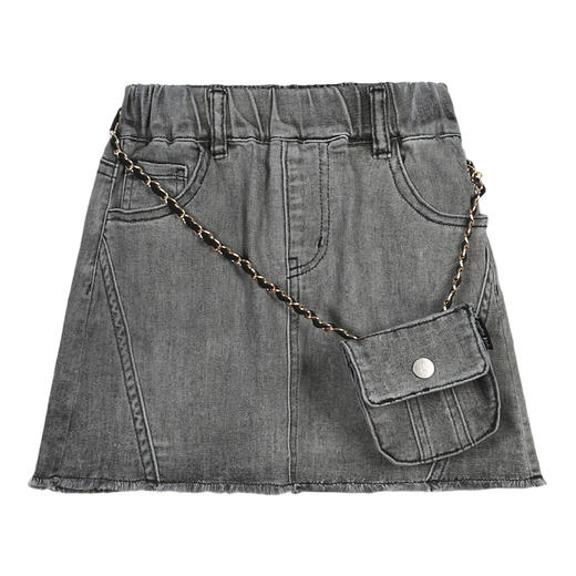 【水洗牛仔半身裙】 童装春夏新品女童水洗牛仔半身裙 商品图7