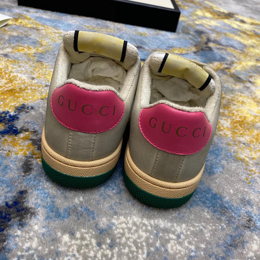 Gucci小脏鞋-杏粉色 商品图7