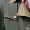 Hardy Minnis Super Gabardine & Alsport 羊毛嘎巴甸花呢拼接Westminster 插肩袖战壕⻛⾐ 商品缩略图9