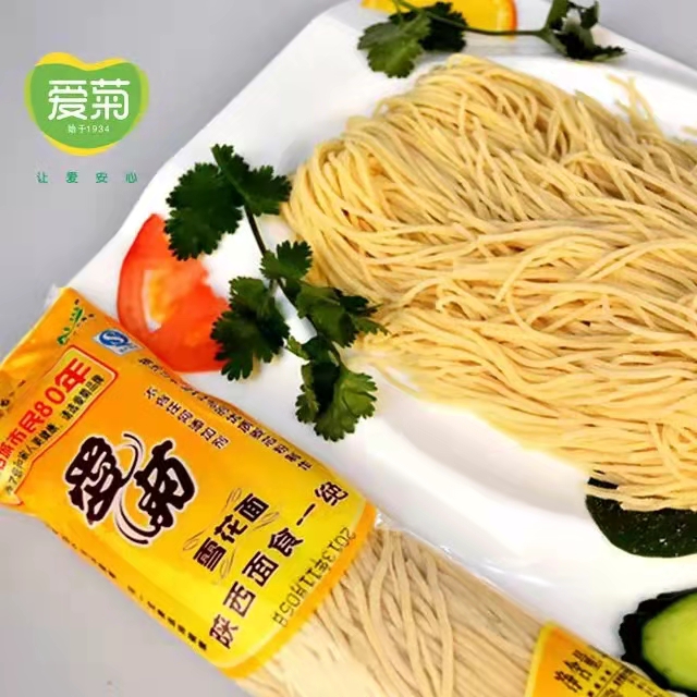 爱菊雪花粉棍棍面200g