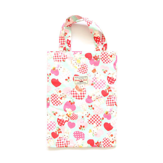 HUJI祤集Ditsy手提袋插画爱心小兔 商品图4