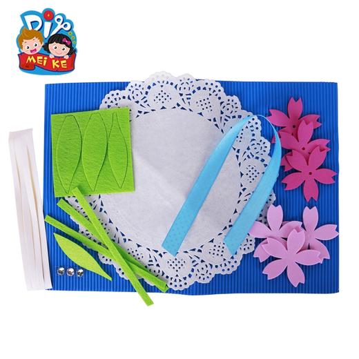 38三八妇女神节礼物创意手工diy自制花束贺卡幼儿园儿童材料包 商品图4