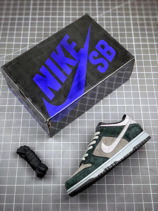 NK Dunk SB 麂皮黑灰 商品图2