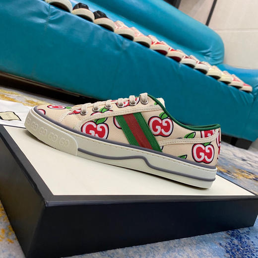 Gucci1977帆布鞋-苹果 商品图4