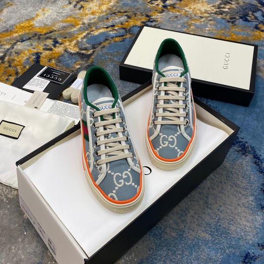 Gucci1977帆布鞋-浅蓝色 商品图2