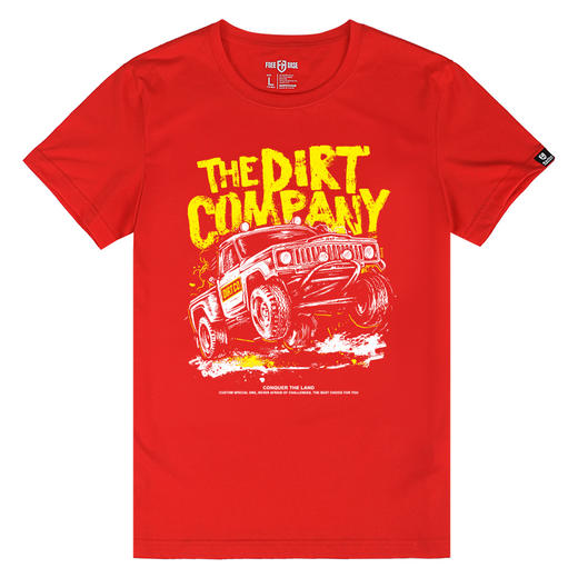 越野e族狂派越野系列潮流越野印花图案夏季短袖T恤欧美街头高街款NMT-1302 商品图3