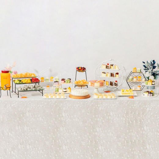 【全新升级-幸福甜品台】盛宴定制，花样甜品仪式加满，适合20-120人左右食用（成都） 商品图8