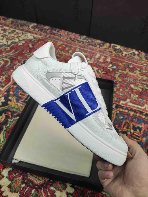 华伦天奴小白鞋-蓝带 商品图2