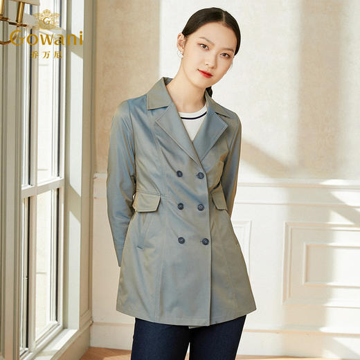 【两色可选】乔万尼西装外套女春休闲设计感小众新款薄款英伦风高级感大码EI1B921 商品图2