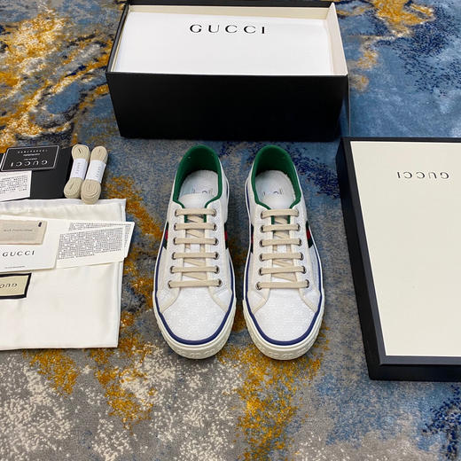 Gucci1977帆布鞋-白色 商品图6
