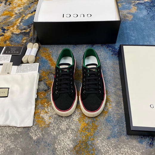 Gucci1977帆布鞋-黑色 商品图7