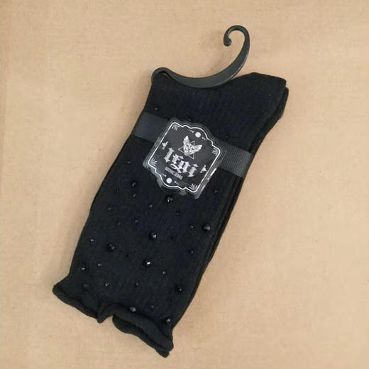 lfgj sd-1022 舒适烫钻潮袜堆堆袜 商品图1