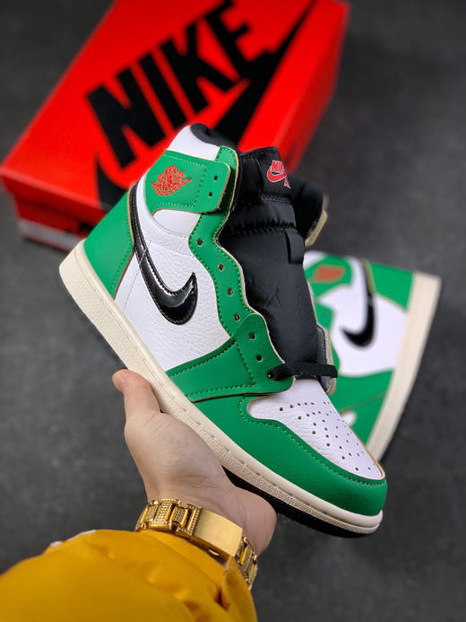 乔1-白绿 商品图0