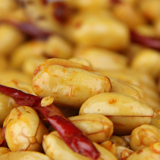 兴盛德麻辣花生105g*5袋零食特产 商品图1