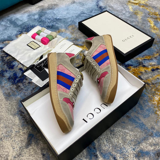 Gucci小脏鞋-粉蓝色 商品图5