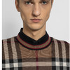 【一】BURBERRY 巴宝莉 男士格纹羊毛提花针织衫 棕色红条大格子 8036603 A8773 商品缩略图3