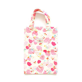 HUJI祤集Ditsy手提袋插画爱心小兔