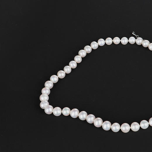 合金尾链扣珍珠项链 商品图0