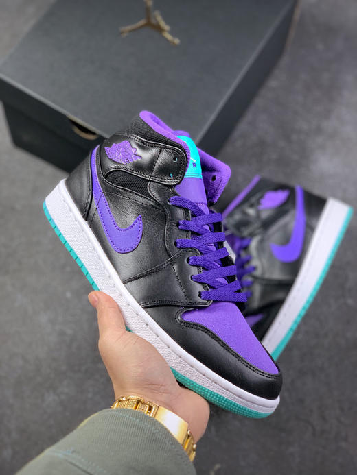 乔1-黑紫 商品图0