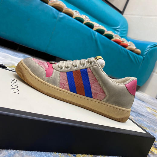 Gucci小脏鞋-粉蓝色 商品图1
