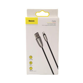 倍思火炬数据线 USB For iP 2.4A 1mCALHJ-A01黑色