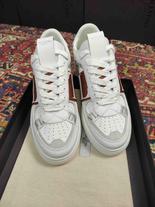 华伦天奴小白鞋-棕带 商品图5