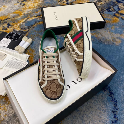 Gucci1977帆布鞋-老花 商品图3