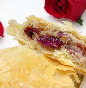 【花味道】云南鲜烤玫瑰花饼16枚礼盒装  极鲜鲜花饼