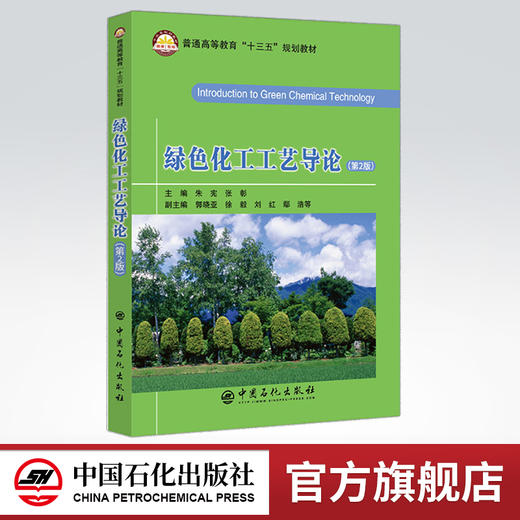 【旗舰店】 绿色化工工艺导论（第2版）包括绿色化学清洁生产和绿色工艺技术 化工模拟 新能源 新材料和高分子工艺方法 中国石化 商品图0