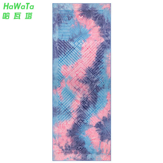 HWT便携瑜伽铺巾女吸汗防滑硅胶垫布瑜伽垫机洗毯 商品图10