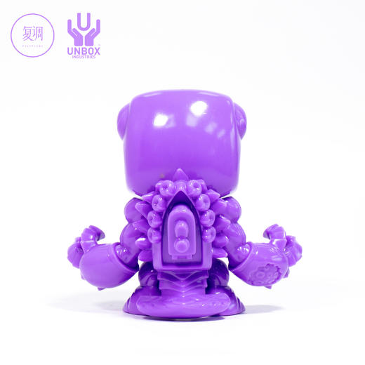 现货 Unbox Tug Of War 紫色 4.5英寸 搪胶 商品图4