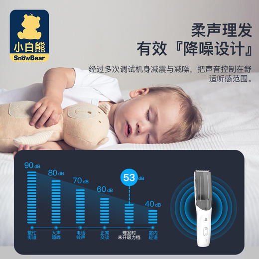 小白熊婴儿理发器-吸发款 商品图3