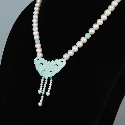 翡翠珍珠项链 商品图1