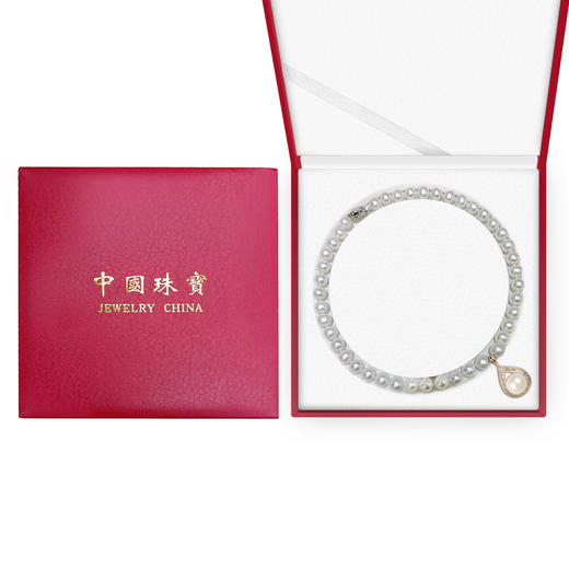 【3.8女神节礼物】珍珠项链 送女友送老婆送母亲 岁月有爱温润如珠 商品图2